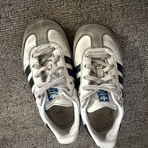 Adidas White and Gray Chunky Sneakers